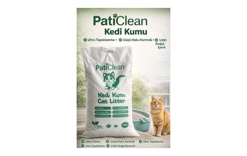 Pati Clean 20 Lt Organik Kedi Kumu Hepsiburada'da 189,90 Tl