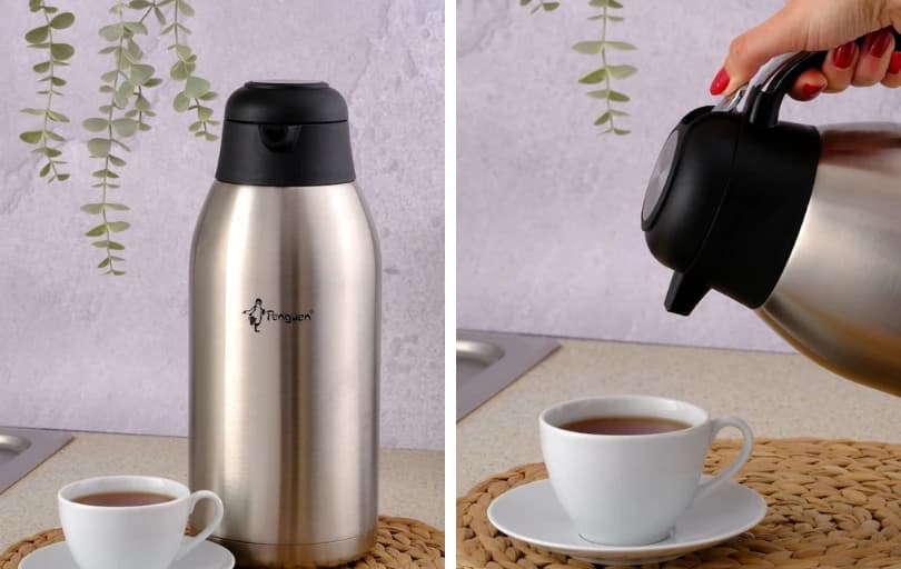 Penguen 3 Litre Çift Katlı Çelik Termos 603 TL