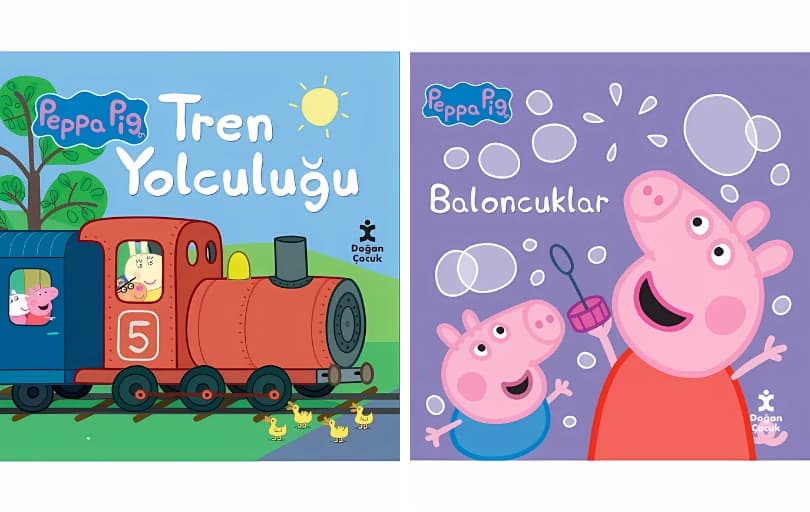 Peppa Pig Kitaplarında 1 Alana 1 Bedava!