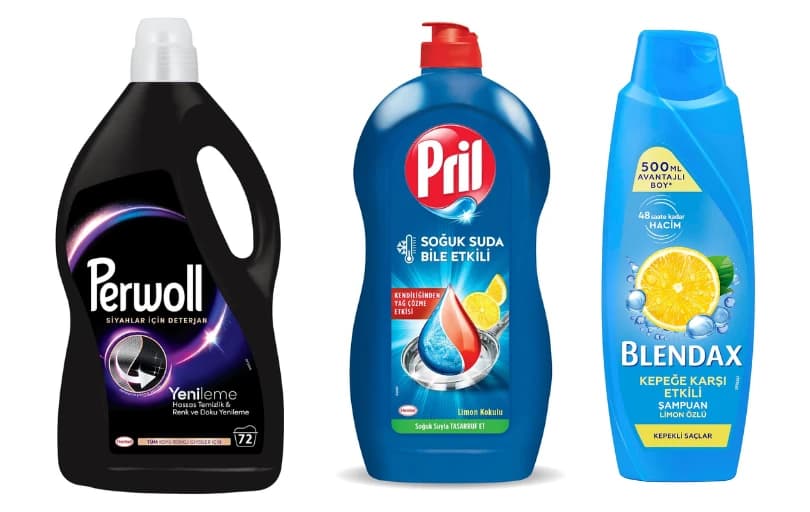 Perwoll, Pril, Persil Ürünlerinde 2.si %40