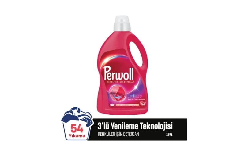 Perwoll Renkliler Hassas Bakım Sıvı Çamaşır Deterjanı 2970 Ml 199 Tl