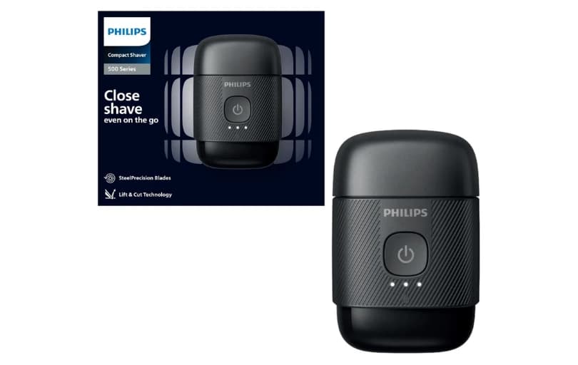 Philips 500 Serisi Taşınabilir Elektrikli Kompakt Islak/Kuru Tıraş Makinesi 2.299 TL 🔥
