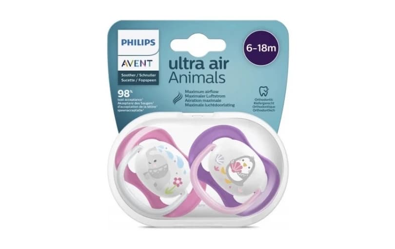 Philips Avent Ultra Air Emzik 6-18 Ay Kız 179tl (6 Ayın En Düşük Fiyatı)