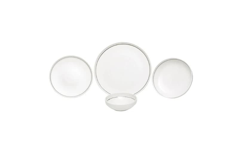 Pierre Cardin Porselen Swan Yemek Takımı Gümüş 24 Parça 3.716tl (6 Ayın En Düşük Fiyatı)