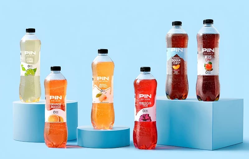 Pin Şekersiz & Kalorisiz 1 Litre x 6 Adet İçecekler 254 TL!