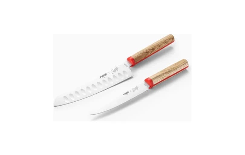 Pirge X Somer Sivrioğlu Sebze & Santoku 2'li Bıçak Seti 1.377tl (6 Ayın En Düşük Fiyatı)