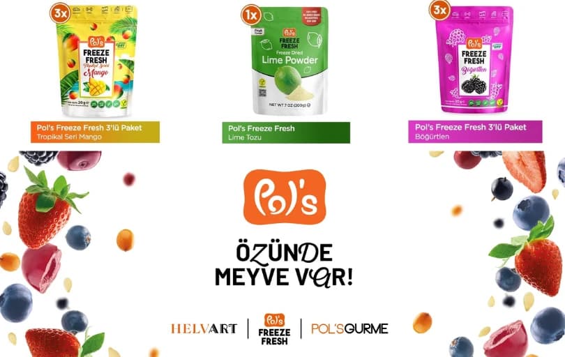 Pol's Ürünlerinde Net %30 İndirim + 3 Al 2 Öde Fırsatı