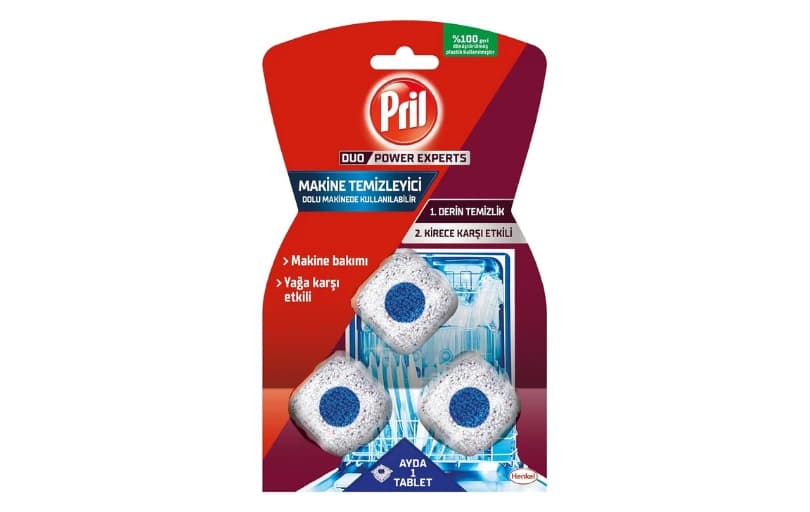 Pril 5'i 1 Arada Makine Temizleyici Tablet (3 Adet) 117 Tl