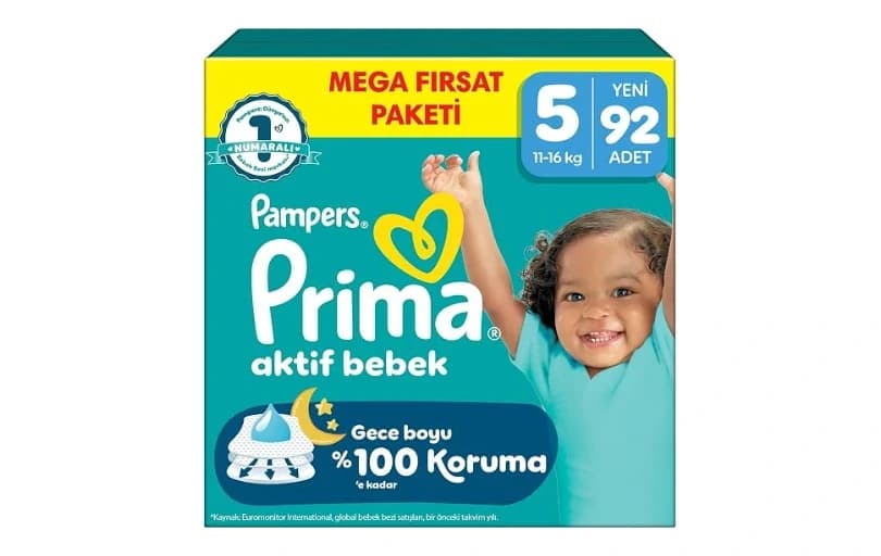 Prima Aktif Bebek 5 Beden Bez 799 Tl (6 Ayın En Düşük Fiyatı)