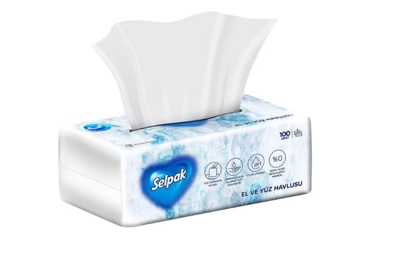 Prime Özel - Selpak El ve Yüz Havlusu 3 Katlı 100 Yaprak 39 TL
