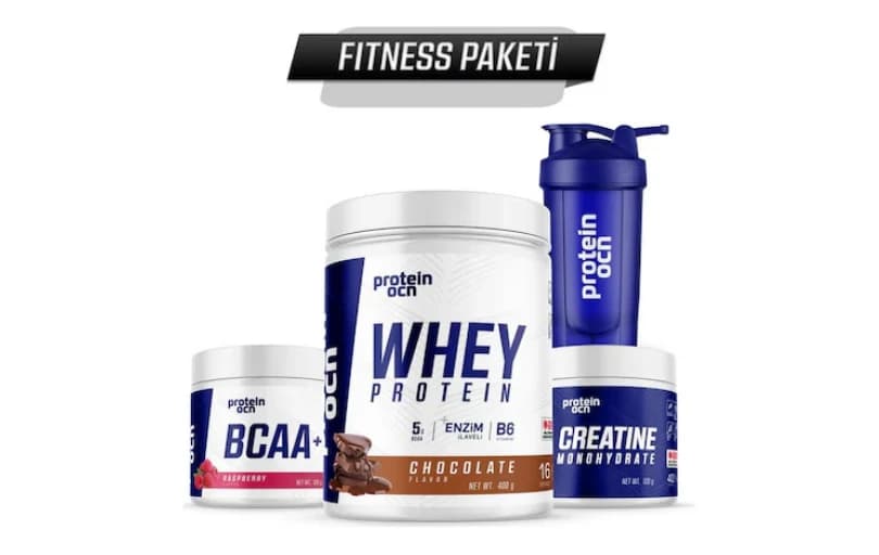 Proteinocean Fıtness Paketi - Çikolata Ahududu Sepette Kuponla 1049₺
