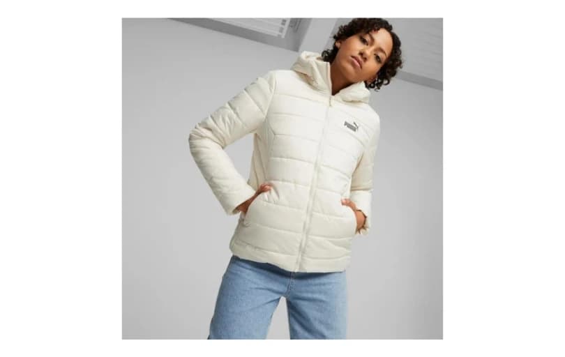 Puma Essentials Hooded Kadın Beyaz Kapüşonlu Mont 1.490tl (6 Ayın En Düşük Fiyatı)