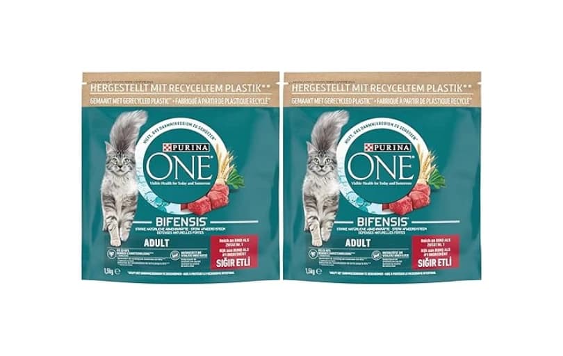 Purina One Yetişkin Sığır Etli Kedi Maması 1.5 Kg (2 Paketi) 815tl (6 Ayın En Düşük Fiyatı)