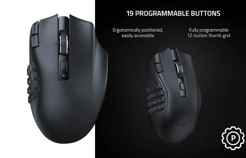 Razer Naga V2 HyperSpeed Kablosuz Mouse (6 Ayın En Düşük Fiyatı)