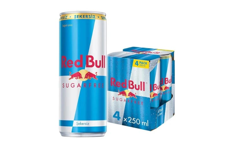 Red Bull Enerji İçeceği Şekersiz 250 Ml (4’lü Paket 4x250 Ml) 195 Tl
