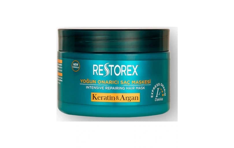 Restorex Keratin & Argan Onarıcı Saç Bakım Maskesi 300 Ml 104tl (6 Ayın En Düşük Fiyatı)