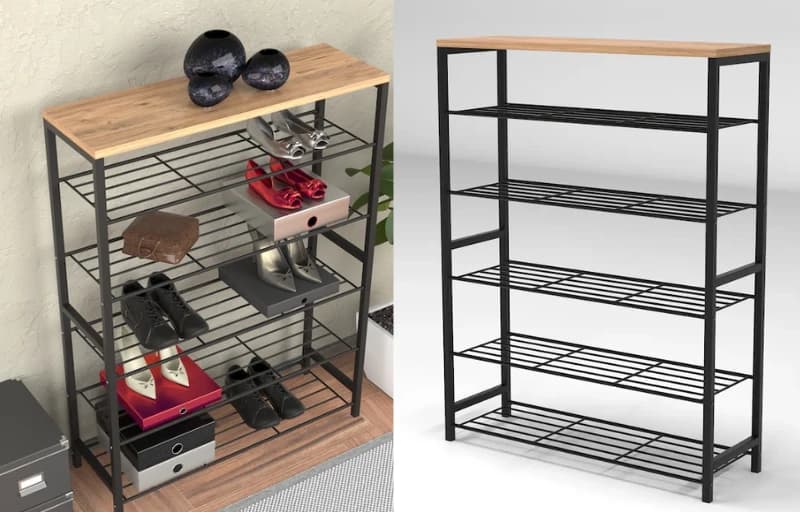 Retodesign 6 Katlı Çok Amaçlı Raf 729 TL