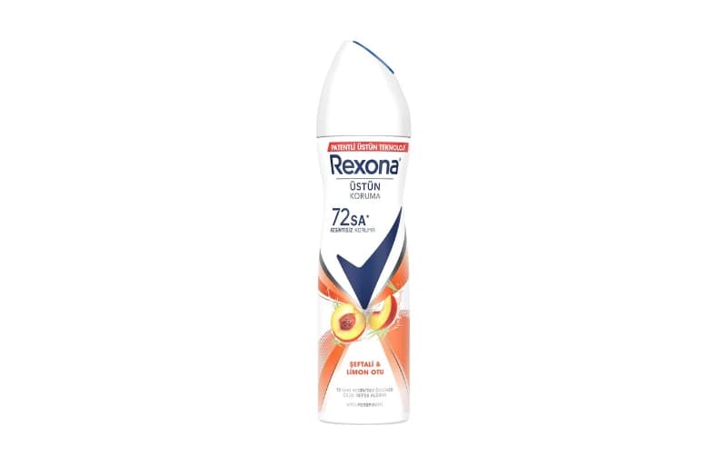 Rexona Kadın Sprey Deodorant Şeftali & Limon Otu 150 Ml 88 TL