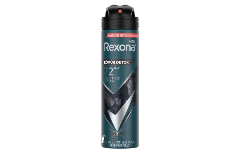 Rexona Men Erkek Sprey Deodorant Kömür Detox 150 Ml 87 Tl