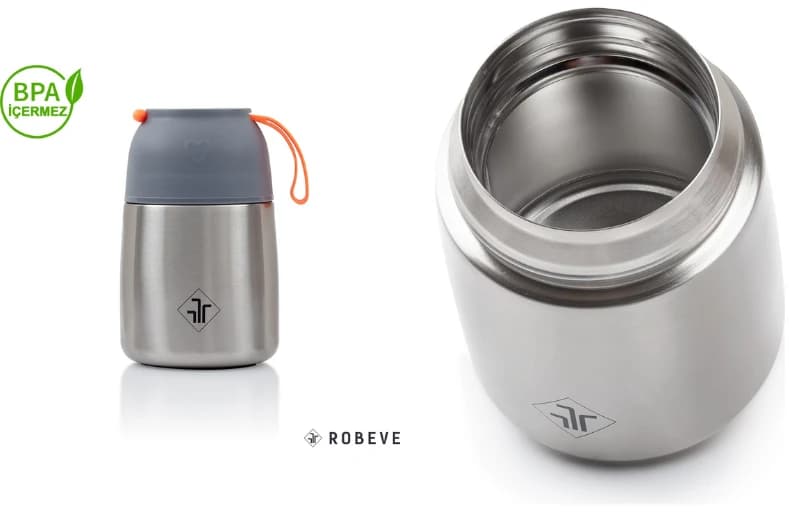 Robeve 450ML Bebek Mama Saklama Termosu 499 TL