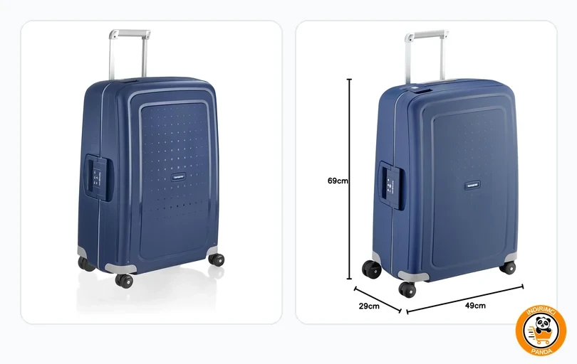 Samsonite S'cure 69 Cm Lacivert Valiz 9.480 Tl