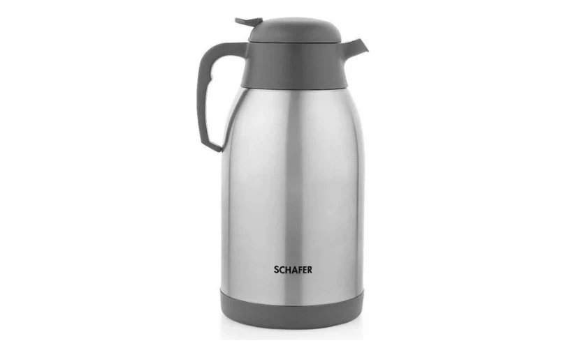 Schafer Çelik Termos 2 Litre Gri Renk 559tl (6 Ayın En Düşük Fiyatı)