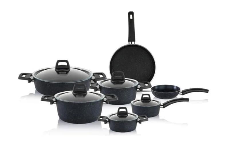 Schafer Dark Storm 12 Parça Tencere Seti 2.273 Tl