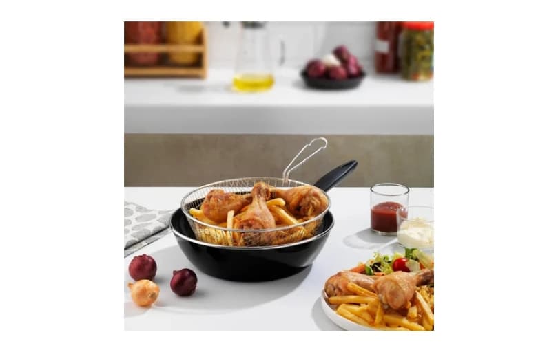 Schafer Komfort Derin Kızartma Tavası 2 Parça-siyah 549tl