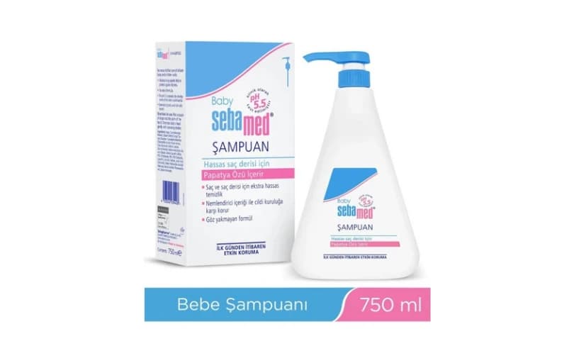 Sebamed Baby Ph 5.5 Formül Nemlendirici Etkili Papatya Özütlü Bebek Şampuanı 750 Ml 370tl