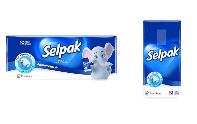 Selpak Klasik Mendil 10'lu Paket 54tl