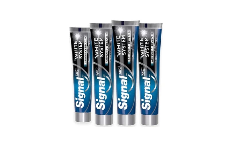 Signal White System Arındırıcı Beyazlık Aktif Karbon Diş Macunu 4 X 75 Ml 199 Tl