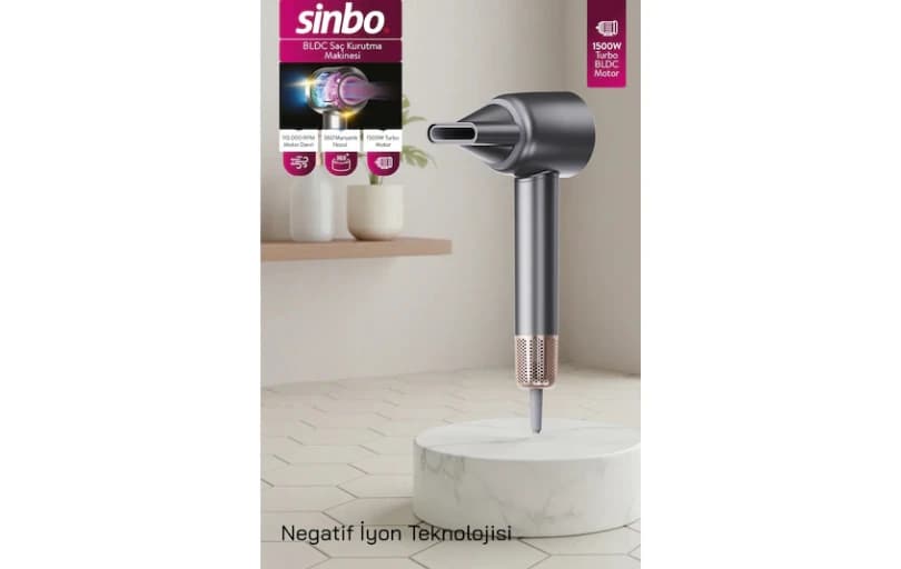Sinbo Shd-1740 Bldc Saç Kurutma Makinesi 759tl (6 Ayın En Düşük Fiyatı)