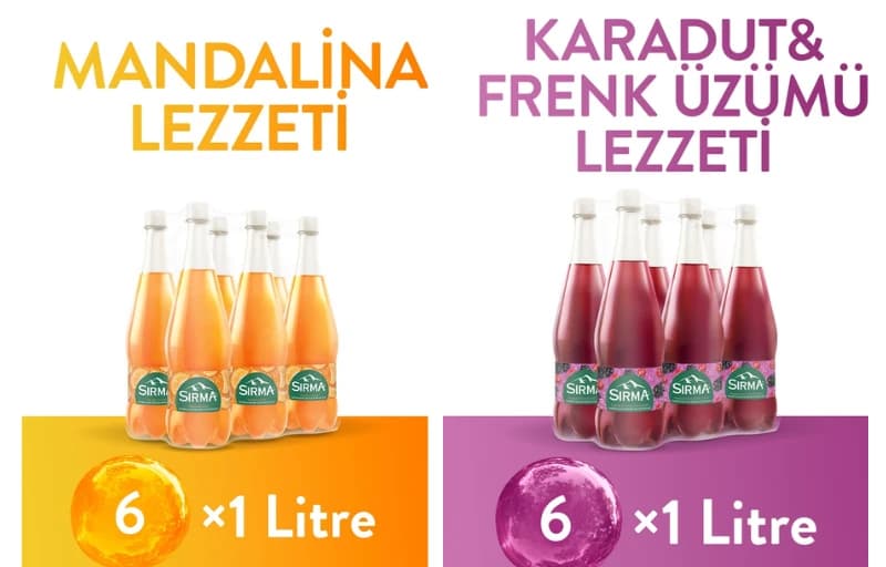 Sırma, Akmina ve Hayat Ürünlerinde %60 İndirim!