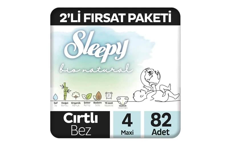 Sleepy Bio Natural 2'li Fırsat Paketi 330 Tl İle 6 Ayın En Düşüğü