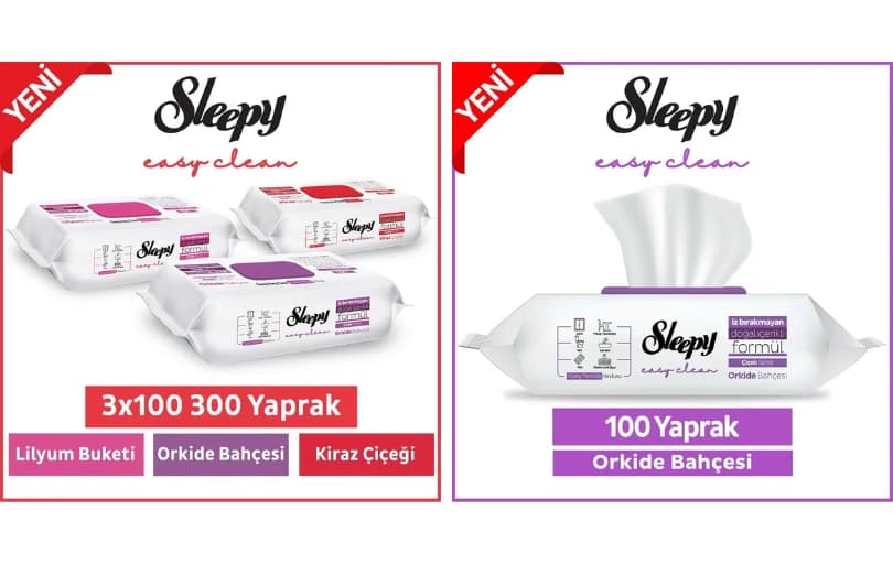 Sleepy Easy Clean 4 Al 2 Öde