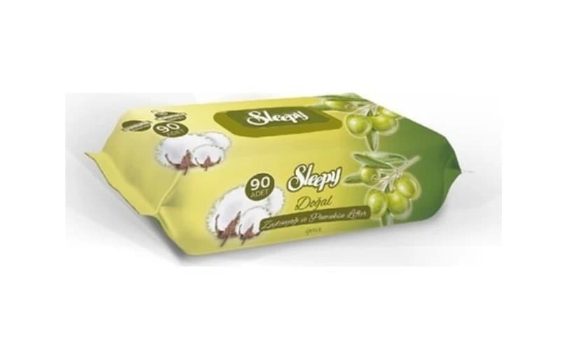 Sleepy Islak Temizleme Mendili 90 Yaprak – 34 TL (3 Adet Alımda 23 TL)