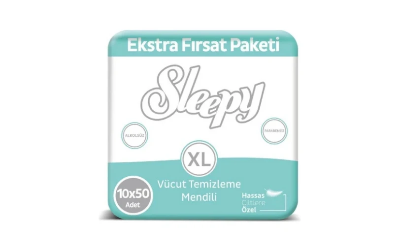 Sleepy Vücut Temizleme 10x50 Adet 478tl (6 Ayın En Düşük Fiyatı)