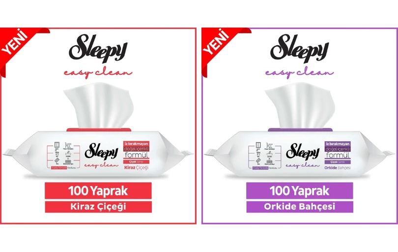Sleepy Yüzey Temizlik Havlusu 4 Adet Alımda İndirim Koduyla Adedi 70₺