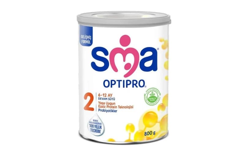 Sma Optipro 2 Devam Sütü (6-12 Ay, 800 G) 649tl (6 Ayın En Düşük Fiyatı)