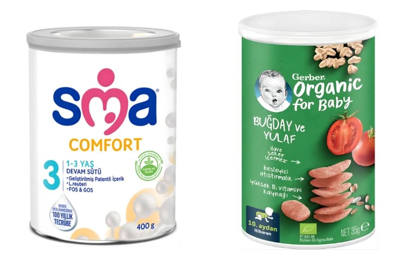 SMA Ürünlerinden ₺1.000 Alışverişe ₺150 İndirim!(Gerber Organik Bebek Atıştırmalığı (35 g) 111TL)