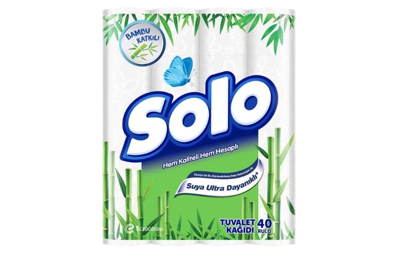 Solo Bambu Katkılı 40'lı Tuvalet Kağıdı 199 TL