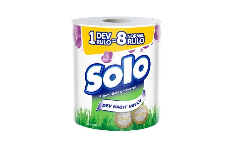Solo Kağıt Havlu Dev Rulo (1=8) 82 TL (30 Günün En Düşüğü)