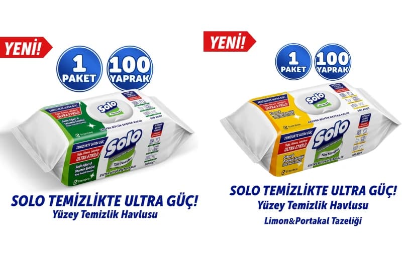 Solo Yüzey Temizleme Havlu 2 Al 1 Öde