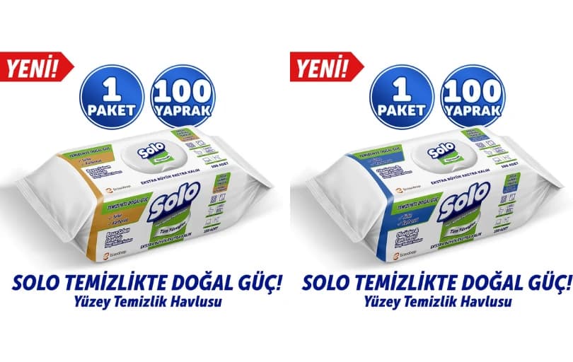 Solo Yüzey Temizleme Havlusu 64 ₺ Ek Olarak 750 ₺'ye 150 ₺ İndirim