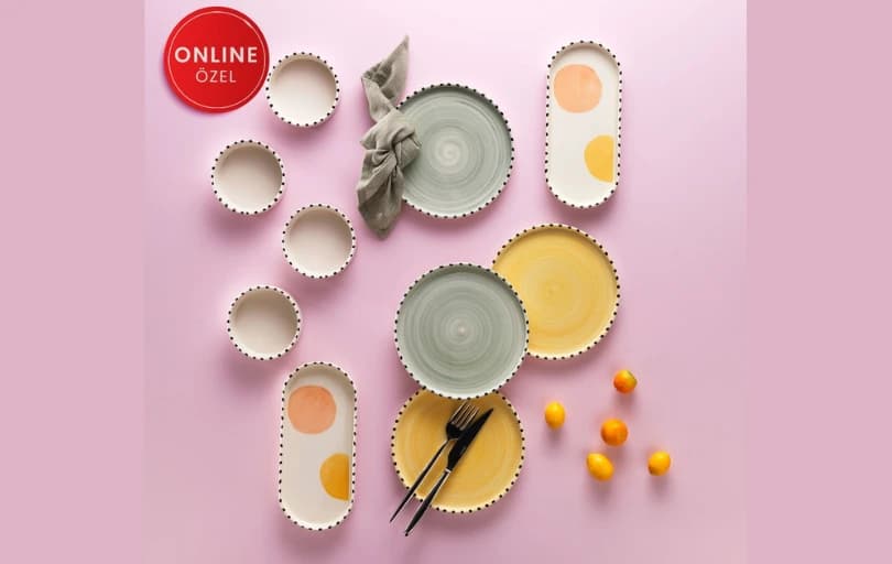 Sunny 4 Kişilik Kahvaltı Takımı-10 Parça 393₺