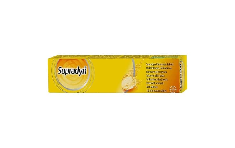 Supradyn 15 Efervesan Tablet 179tl (6 Ayın En Düşük Fiyatı)