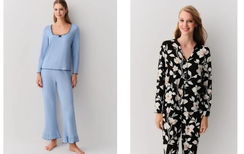 Suwen Pijama takımlarında ŞIK200 kodu ile 2 adet alımda tanesi 397-427₺