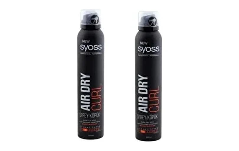 Syoss Air Dry Curl Sprey Saç Köpüğü 2 X 200 Ml 260tl (6 Ayın En Düşük Fiyatı)