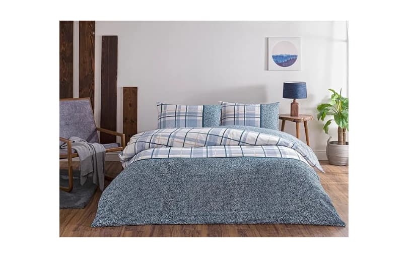 Taç Ares Flanel Tek Kişilik Nevresim Takımı Mavi 976tl (6 Ayın En Düşük Fiyatı)