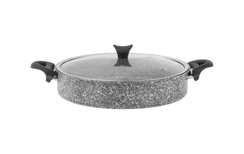 Taç Ultra Granit Karnıyarık Basık Tencere 24 Cm 614tl